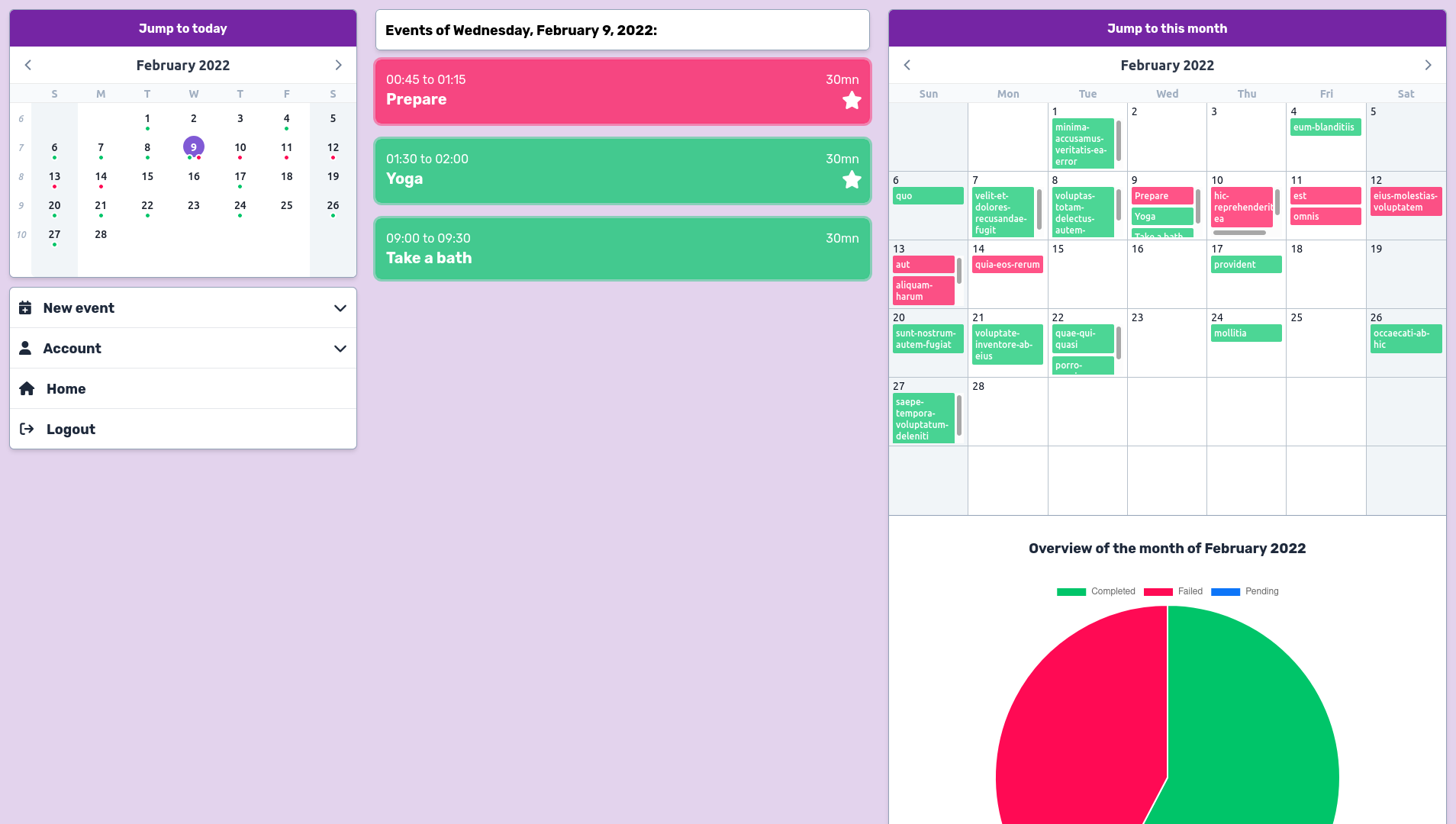 Illustration agendapp